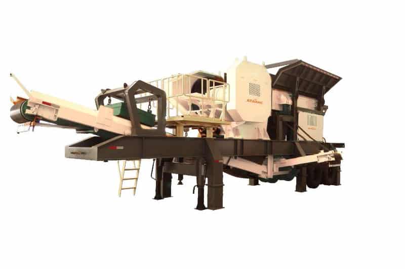 MY Wheel Type Mobile Crushing Plant